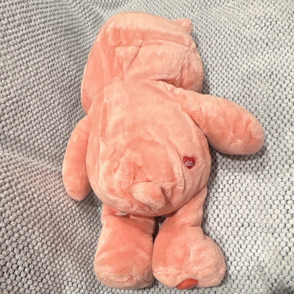 Care Bears Cheer Bear Plush Stuffed Animal Pink Surface Washable CR10803 2002 - Picture 3 of 6